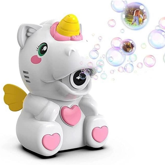 Toys Bubble Machine Unicorn Bubble Blower Poshmark